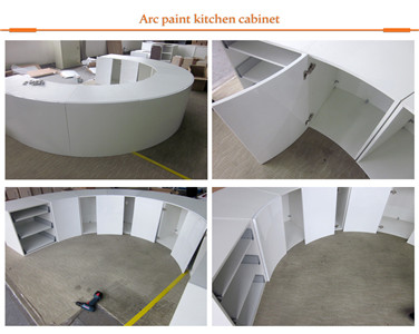 Simple High Quality Matte Lacquer Kitchen Cabinet