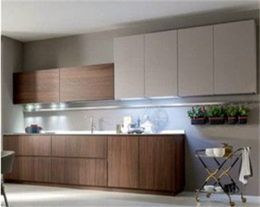 Apartment Modular Stainproof Melamine Kitchen Cabinet
