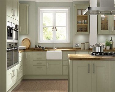 Pastoral Long Lasting Multifunctional Lacquer Kitchen Cabinet
