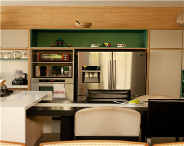 Minimalist Durable Custom Melamine Kitchen Cabinet