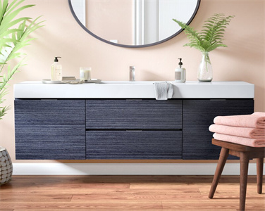 Modern Apartment Waterproof Modular Bathroom Vanity