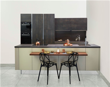 Custom High Quality Functional Melamine Kitchen Cabinet