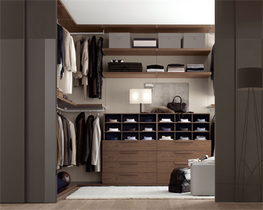 Luxury Custom Large Storage Practical Walk-In Closet