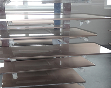 Modern Glossy Freestanding PVC Kitchen Cabinet